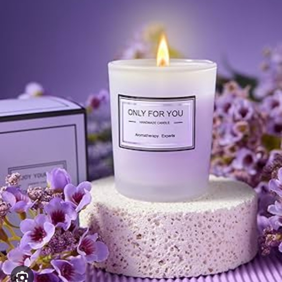 Lavender Scented Candle Only For You NIB - Picture 2 of 2